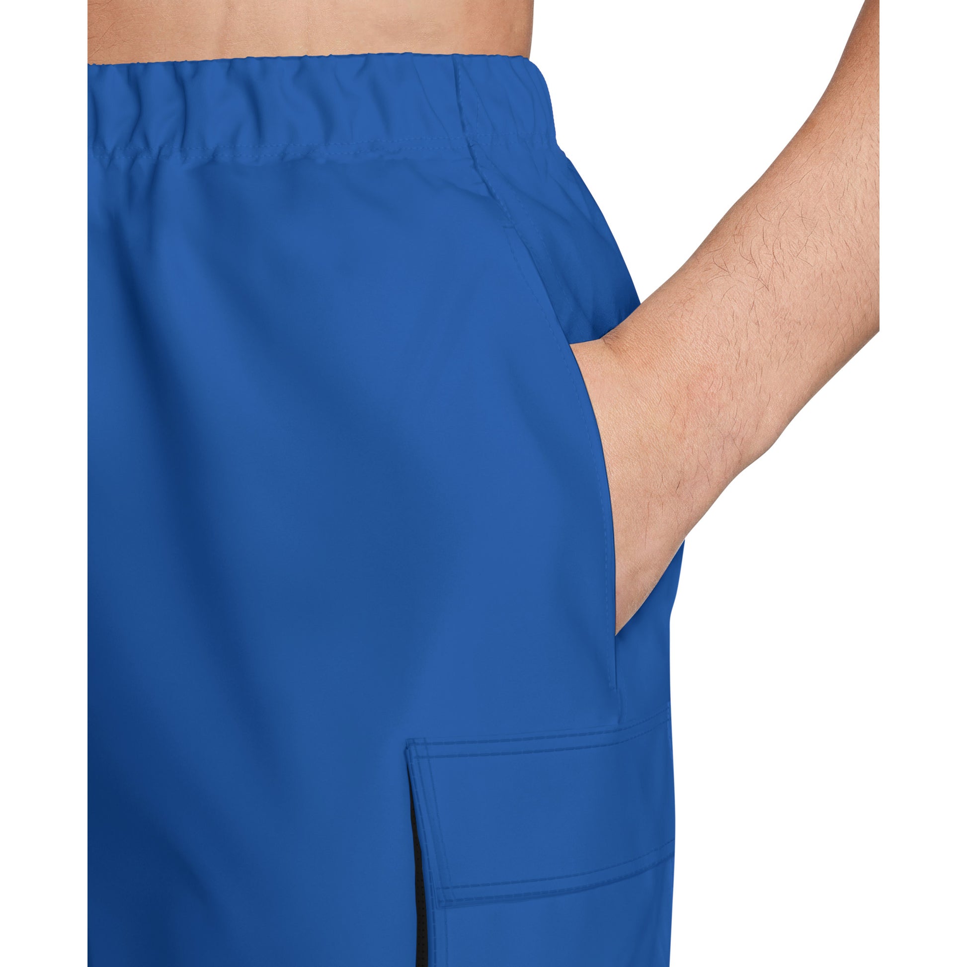 Nike Men's Swim Voyage Solid Essential 5 Inch Brief-Lined Volley Short  Men's Volley Short  Nike