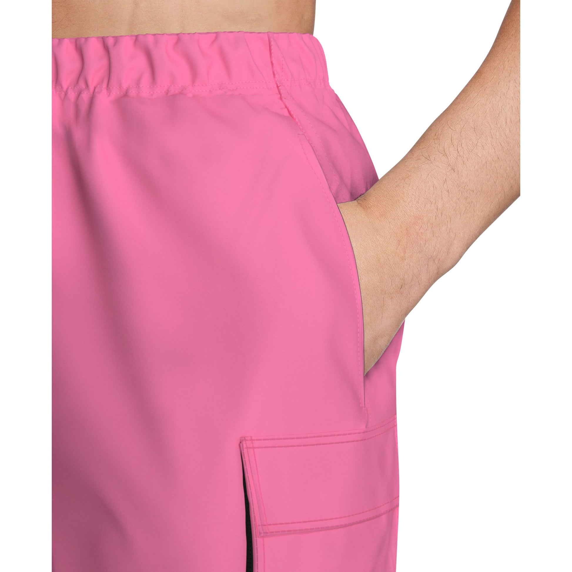 Nike Men's Swim Voyage Solid Essential 5 Inch Brief-Lined Volley Short  Men's Volley Short  Nike