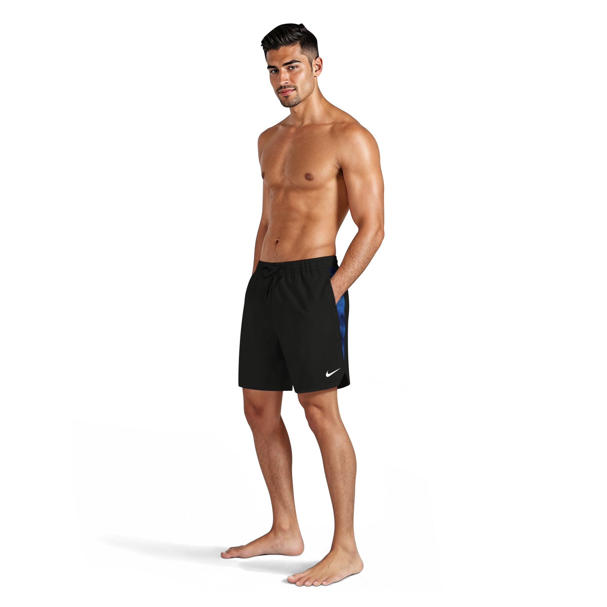 Nike Men's Swim Contend 7" Brief-Lined Volley Short  Men's Volley Short  Nike