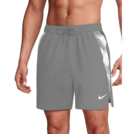Nike Men's Swim Contend Graphic 5 Inch Brief-Lined Volley Short  Men's Volley Short  Nike