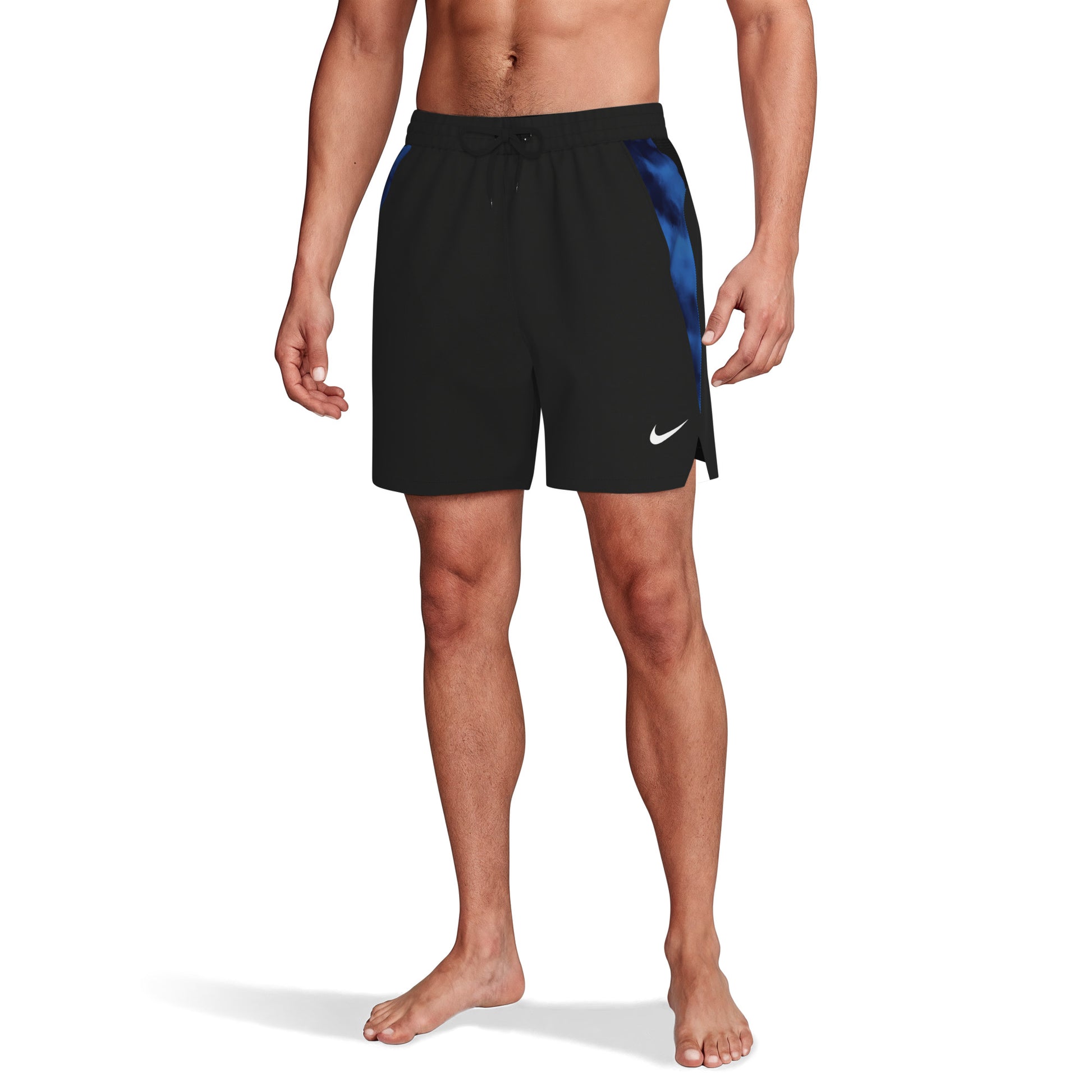 Nike Men's Swim Contend Graphic 5 Inch Brief-Lined Volley Short  Men's Volley Short  Nike