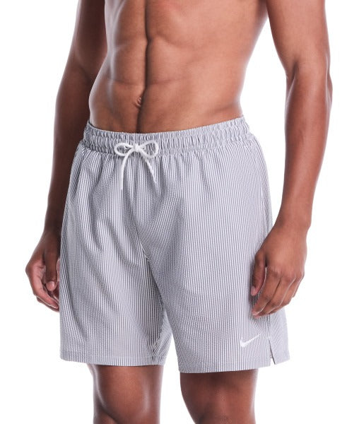 Nike Men's Breaker Ripple Texture 7-Inch Brief-Lined Volley Short  Men's Volley Short  Nike