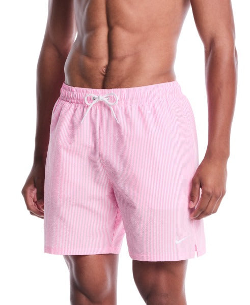 Nike Men's Breaker Ripple Texture 7-Inch Brief-Lined Volley Short  Men's Volley Short  Nike