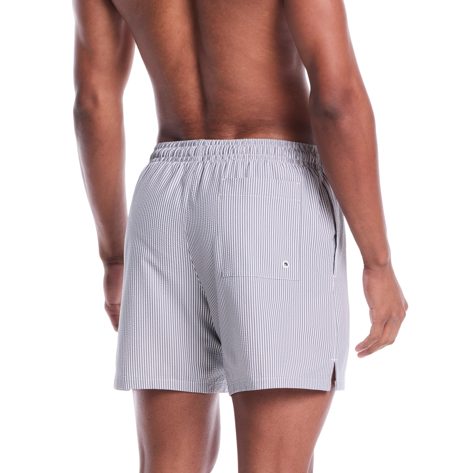 Nike Men's Swim Breaker Ripple Texture 5 Inch Brief-Lined Volley Short  Men's Volley Short  Nike