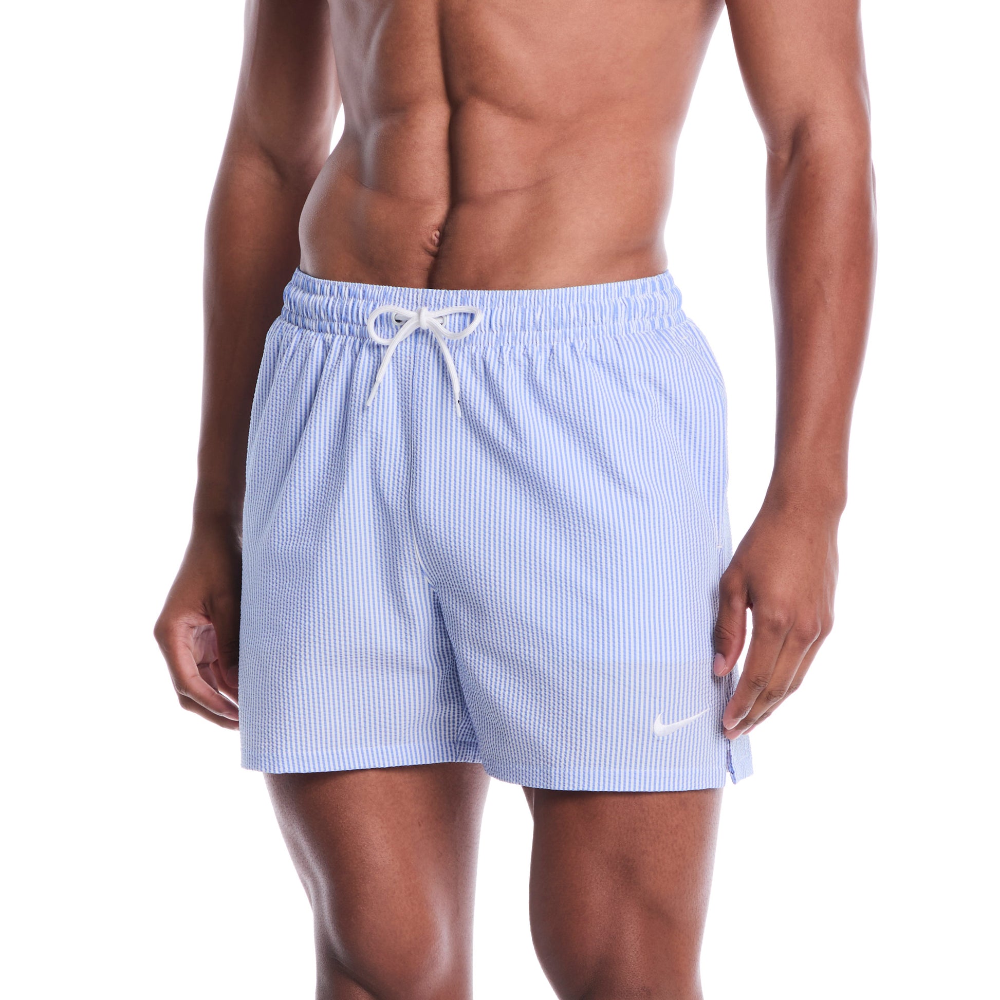 Nike Men's Swim Breaker Ripple Texture 5 Inch Brief-Lined Volley Short  Men's Volley Short  Nike