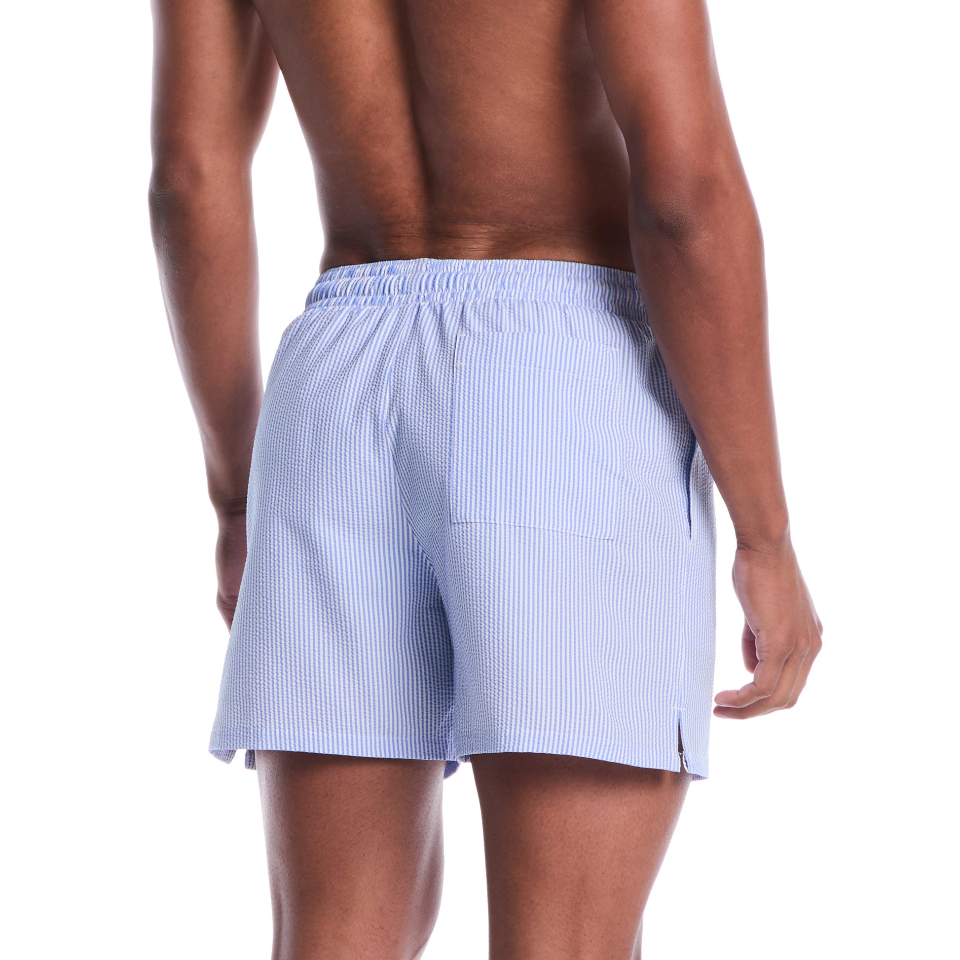 Nike Men's Swim Breaker Ripple Texture 5 Inch Brief-Lined Volley Short  Men's Volley Short  Nike
