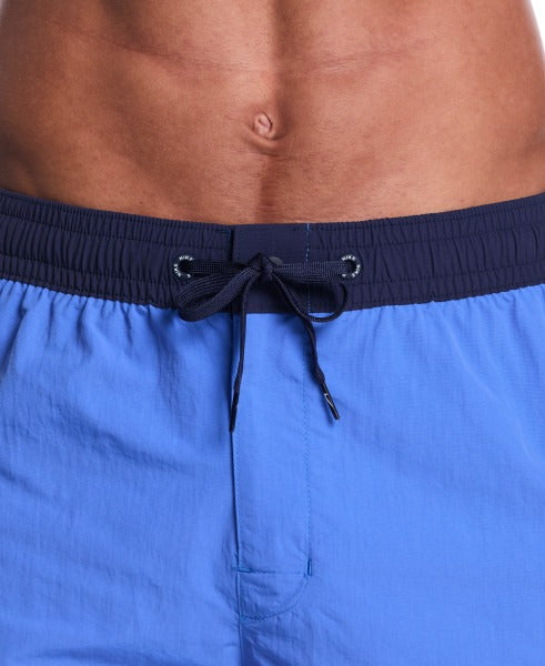 Nike Men's Swim Zip Color Block 5 Fully Lined Volley Short  Men's Volley Short  Nike