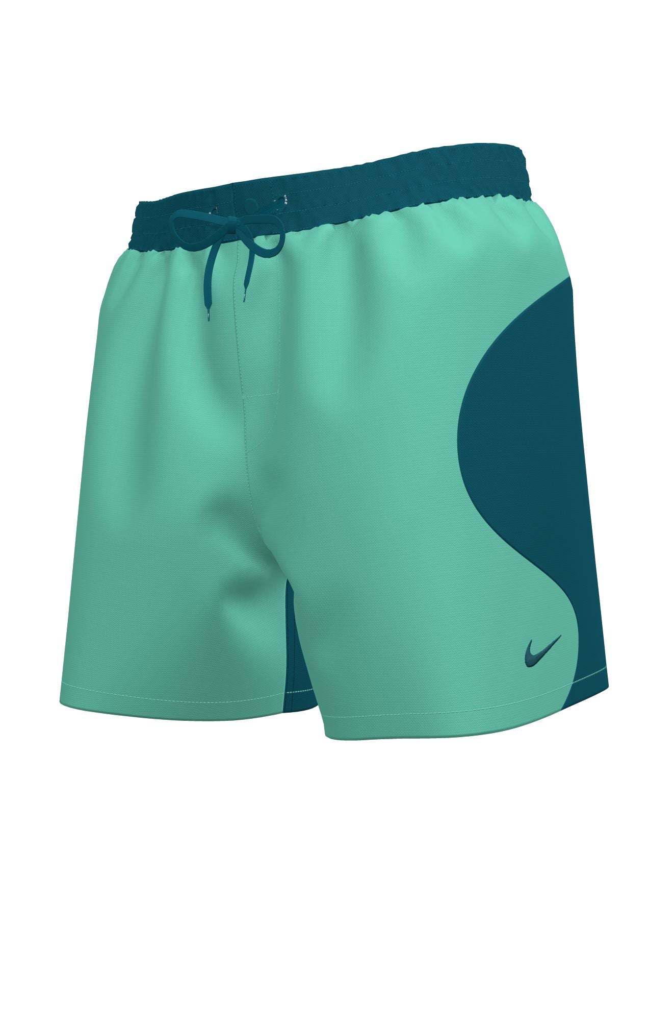 Nike Men's Swim Zip Color Block 5 Fully Lined Volley Short  Men's Volley Short  Nike
