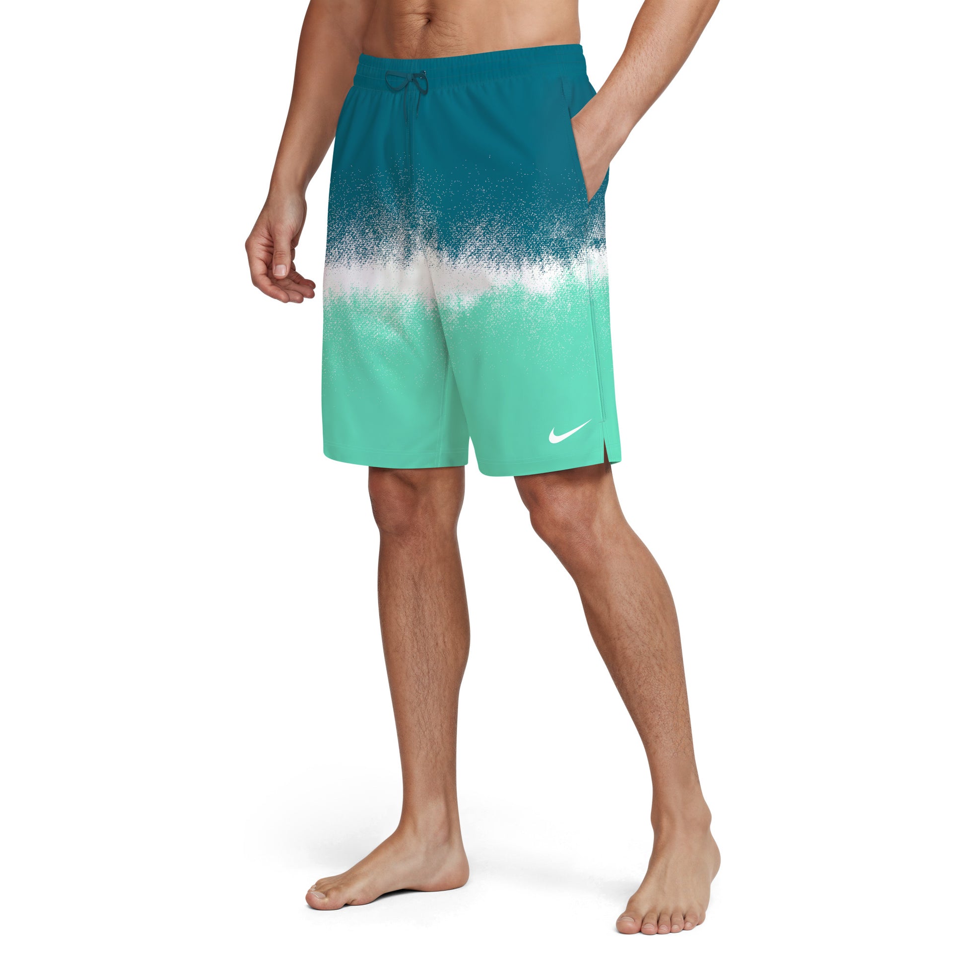 Nike Men's Breaker 9-Inch Brief-Lined Volley Short  Men's Volley Short  Nike