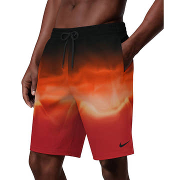 Nike Men's Swim Breaker Fade 9 Inch Brief-Lined Volley Short