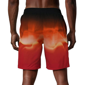 Nike Men's Swim Breaker Fade 9 Inch Brief-Lined Volley Short