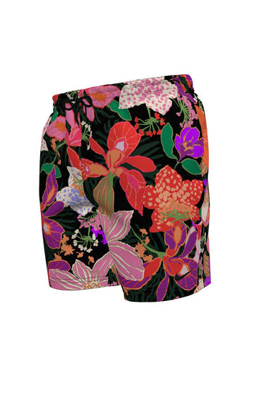 Nike Men's Swim Breaker Hot House 7 Inch Brief-Lined Volley Short