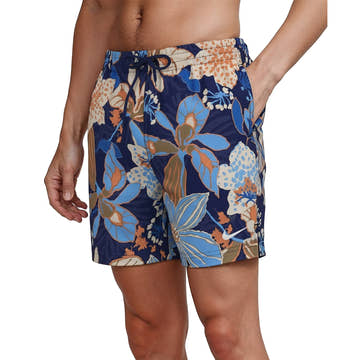 Nike Men's Swim Breaker Hot House 5 Inch Brief-Lined Volley Short