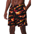 Nike Multi Print Swim Breaker Men's 7 Inch Brief-Lined Volley Short  Men's Volley Short  Nike