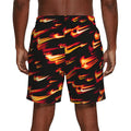 Nike Multi Print Swim Breaker Men's 7 Inch Brief-Lined Volley Short  Men's Volley Short  Nike
