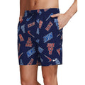 Nike Multi Print Swim Breaker Men's 7 Inch Brief-Lined Volley Short  Men's Volley Short  Nike