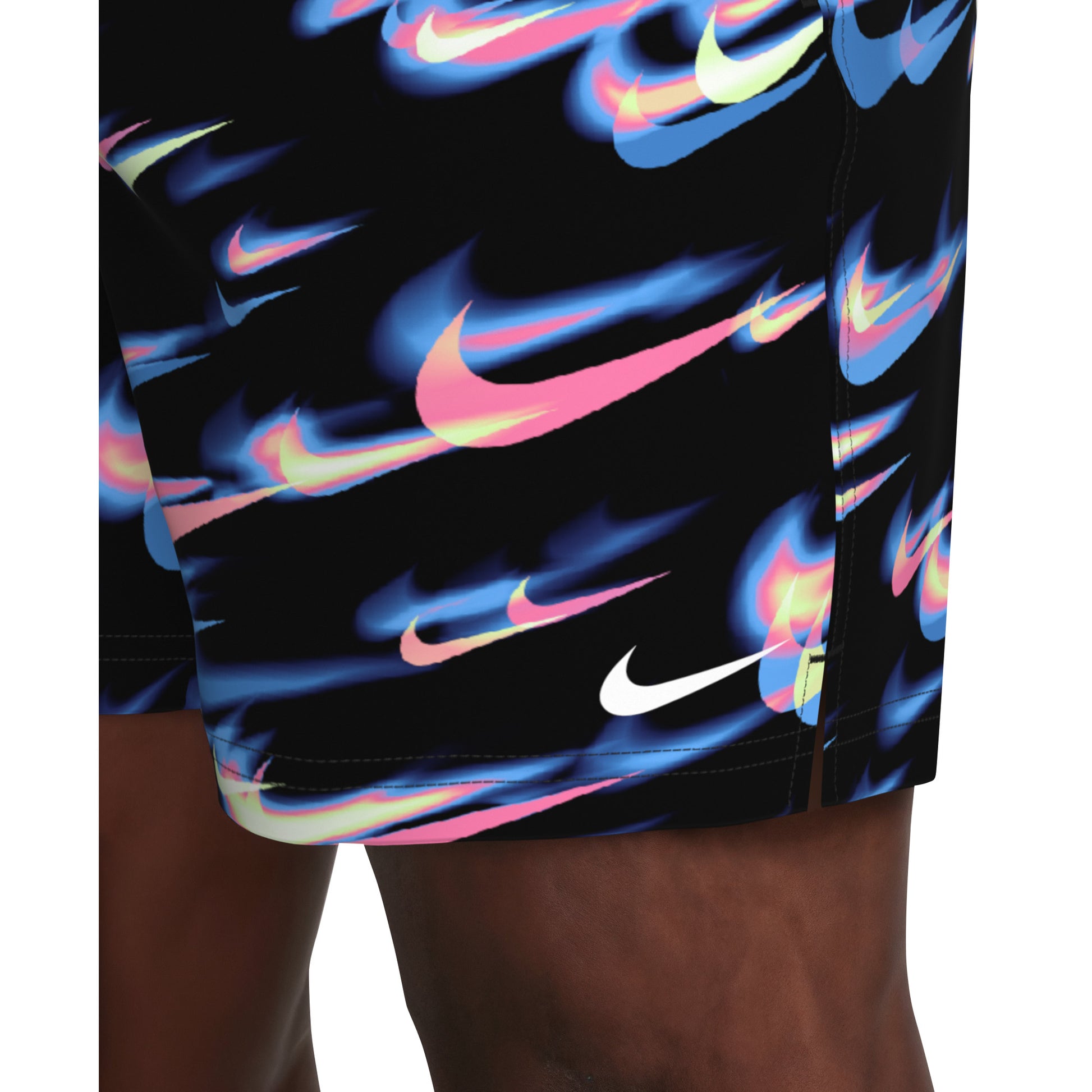Nike Multi Print Swim Breaker Men's 7 Inch Brief-Lined Volley Short  Men's Volley Short  Nike