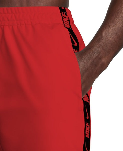 Nike Men's Swim Breaker Logo Tape 9 Brief-Lined Volley Short  Men's Volley Short  Nike