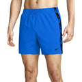 Nike Logo Tape Swim Breaker Men's 5 Inch Brief-Lined Volley Short  Boardshorts  Nike