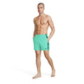Nike Logo Tape Swim Breaker Men's 5 Inch Brief-Lined Volley Short  Boardshorts  Nike