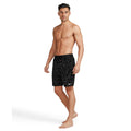 Nike Breaker Men's Tossed Swoosh 7 Inch Brief-Lined Volley Short  Boardshorts  Nike