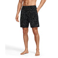 Nike Breaker Men's Tossed Swoosh 7 Inch Brief-Lined Volley Short  Boardshorts  Nike