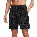 Nike Breaker Men's Tossed Swoosh 7 Inch Brief-Lined Volley Short  Boardshorts  Nike