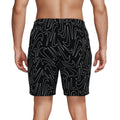 Nike Breaker Men's Tossed Swoosh 7 Inch Brief-Lined Volley Short  Boardshorts  Nike