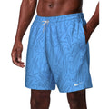 Nike Breaker Men's Tossed Swoosh 7 Inch Brief-Lined Volley Short  Boardshorts  Nike