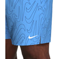 Nike Breaker Men's Tossed Swoosh 7 Inch Brief-Lined Volley Short  Boardshorts  Nike