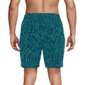 Nike Breaker Men's Tossed Swoosh 7 Inch Brief-Lined Volley Short  Boardshorts  Nike