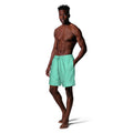 Nike Breaker Men's Tossed Swoosh 7 Inch Brief-Lined Volley Short  Boardshorts  Nike