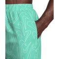 Nike Breaker Men's Tossed Swoosh 7 Inch Brief-Lined Volley Short  Boardshorts  Nike