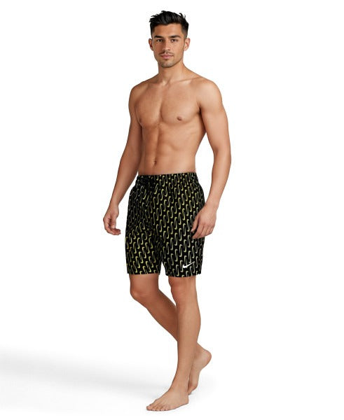 Nike Men's Swim Breaker Swoosh Link 7 Brief-Lined Volley Short  Men's Volley Short  Nike