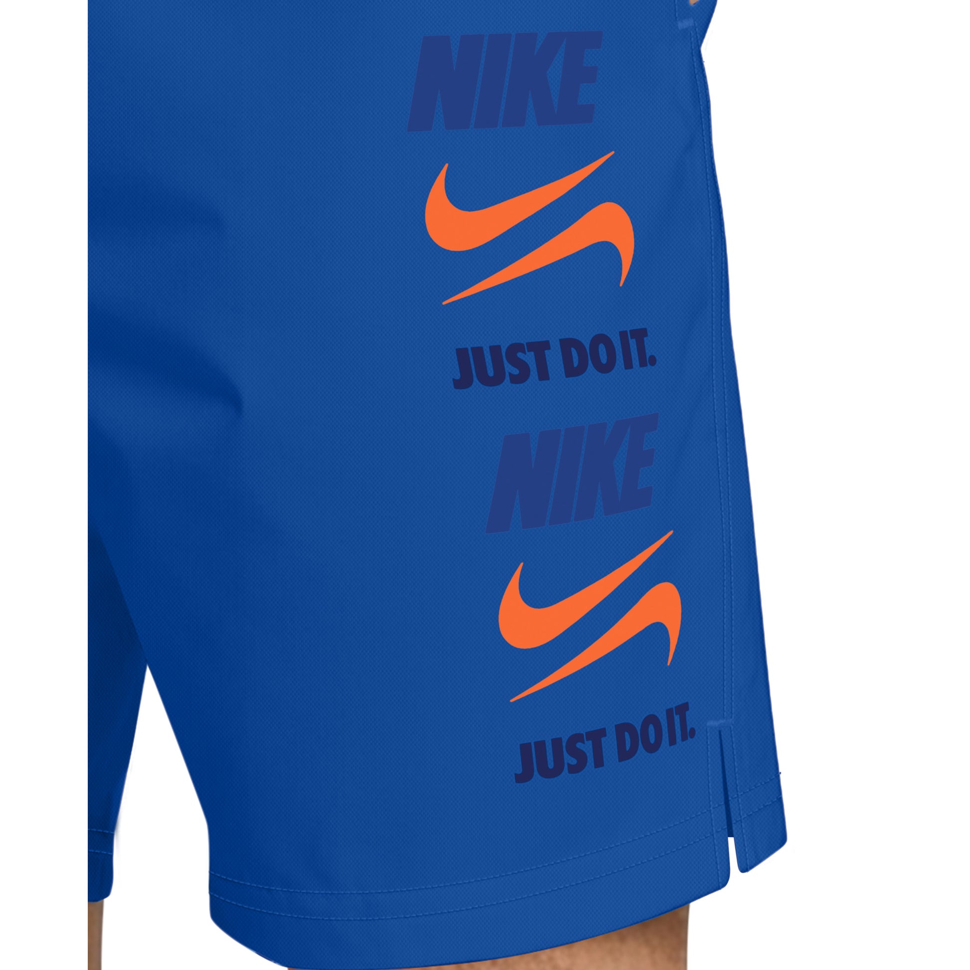 Nike Breaker Men's Breaker Stacked 7 Inch Brief-Lined Volley Short  Boardshorts  Nike
