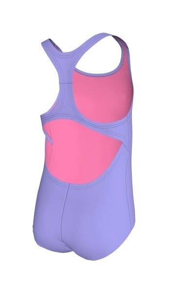 Nike Little Girls' Swim Effortless Essential Racerback One Piece  Girls One Piece  Nike