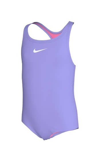 Nike Little Girls' Swim Effortless Essential Racerback One Piece  Girls One Piece  Nike