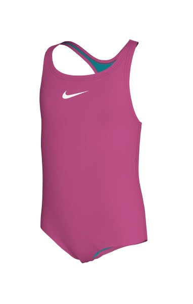 Nike Little Girls' Swim Effortless Essential Racerback One Piece  Girls One Piece  Nike