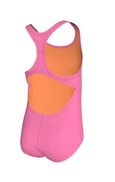 Nike Little Girls' Swim Effortless Essential Racerback One Piece  Girls One Piece  Nike