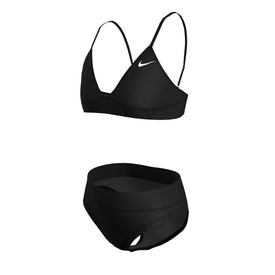 Nike Big Girls' Effortless Essential Triangle Bikini Swimsuit Set  Girls Bikini Set  Nike