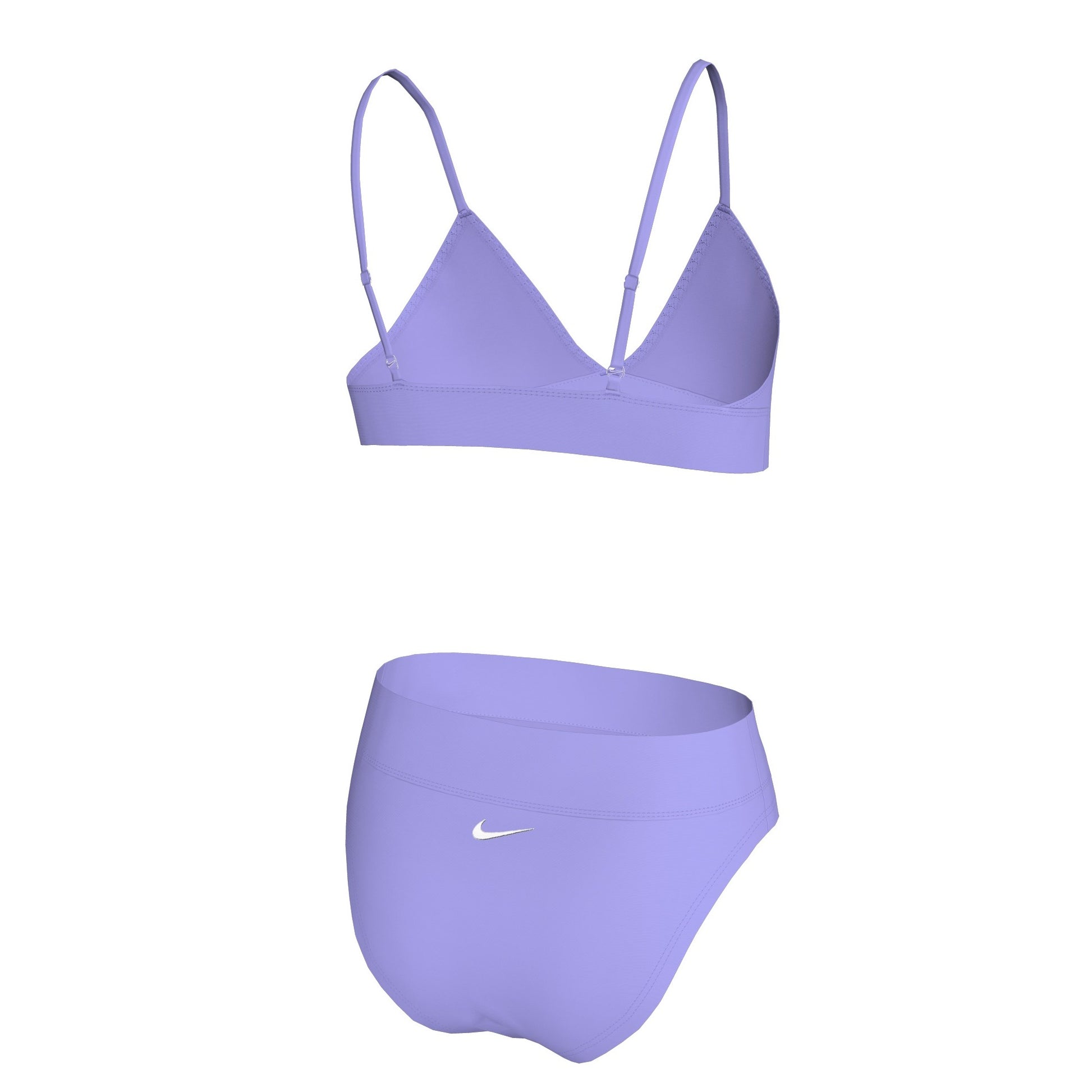 Nike Big Girls' Effortless Essential Triangle Bikini Swimsuit Set  Girls Bikini Set  Nike