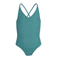 Nike Big Girls' Ocean Bound Ripple Ripple Texture Lace Up One Piece Swimsuit  Girls One Piece  Nike