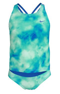 Nike Big Girls' Aquatic Awe Spiderback Tankini Set  Girls Tankini  Nike