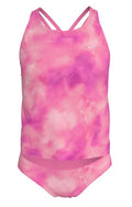 Nike Big Girls' Aquatic Awe Spiderback Tankini Set  Girls Tankini  Nike