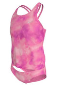 Nike Big Girls' Aquatic Awe Spiderback Tankini Set  Girls Tankini  Nike