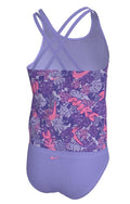 Nike Big Girls' Doodle Floral Spiderback Tankini Set  Girls Tankini  Nike