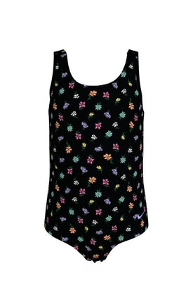 Nike Swim Crafted Blooms Little Girls' U-Back One Piece Swimsuit  Girls One Piece  Nike