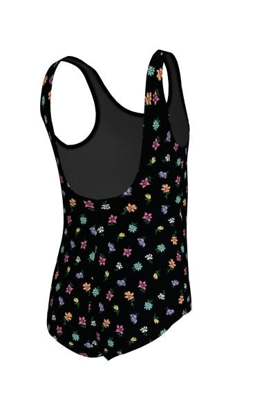 Nike Swim Crafted Blooms Little Girls' U-Back One Piece Swimsuit  Girls One Piece  Nike