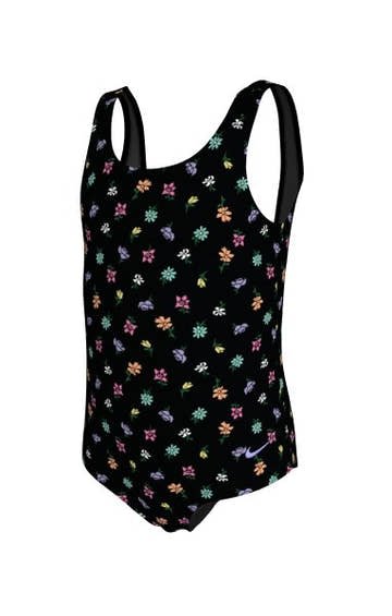 Nike Swim Crafted Blooms Little Girls' U-Back One Piece Swimsuit  Girls One Piece  Nike