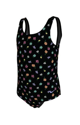 Nike Swim Crafted Blooms Little Girls' U-Back One Piece Swimsuit  Girls One Piece  Nike